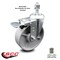 Service Caster Semi Steel Swivel TS Caster w/Roller Bearing-5" Wheel&12MM Stem w/Total Lock BRK SCC-TSTTL20S515-SSR-M1215 - alternate 4